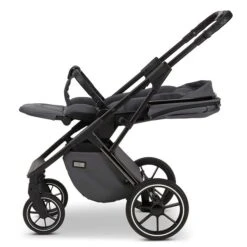 Moon Piú Kombi-Kinderwagen Anthrazit/black Chrome Zubehör Bundle -Roba Verkäufe 2024 k24 piu 64960630 sportsitzflach anthrazit 644 7 left 1