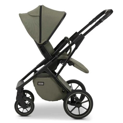 Moon Piú Kombi-Kinderwagen Moss Green/black Matt Zubehör Bundle -Roba Verkäufe 2024 k24 piu 64960630 sportsitzrevers mossgreen 655 7 left 1