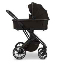 Moon Piú Kombi-Kinderwagen Black/black Matt -Roba Verkäufe 2024 k24 piu 64960630 wanne black 633 3 right