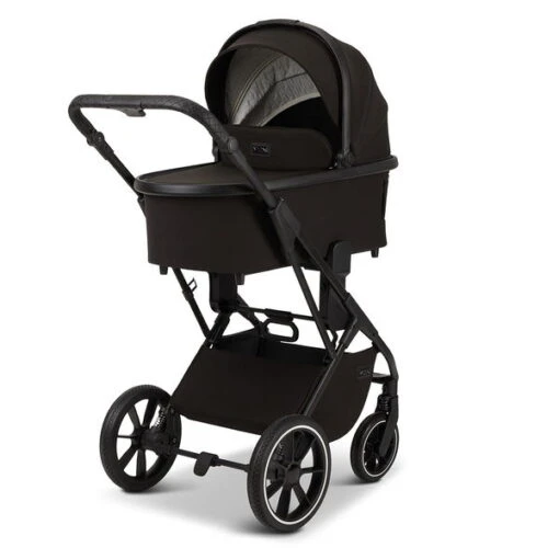 Moon Piú Kombi-Kinderwagen Black/black Matt -Roba Verkäufe 2024 k24 piu 64960630 wanne black 633 4 backright