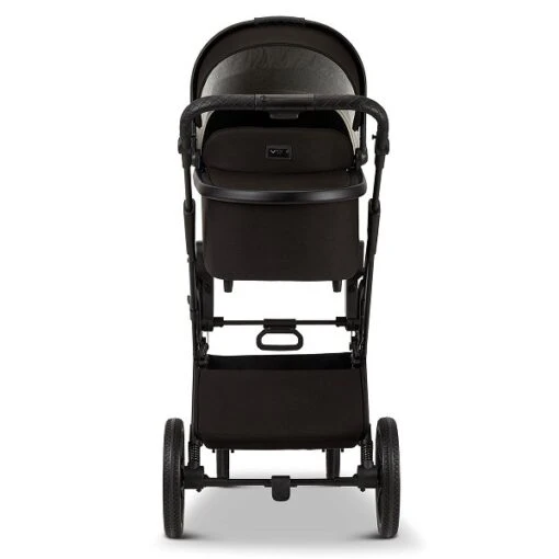 Moon Piú Kombi-Kinderwagen Black/black Matt Zubehör Bundle -Roba Verkäufe 2024 k24 piu 64960630 wanne black 633 5 back 1