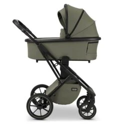 Moon Piú Kombi-Kinderwagen Moss Green/black Matt Zubehör Bundle -Roba Verkäufe 2024 k24 piu 64960630 wanne mossgreen 655 3 right 1