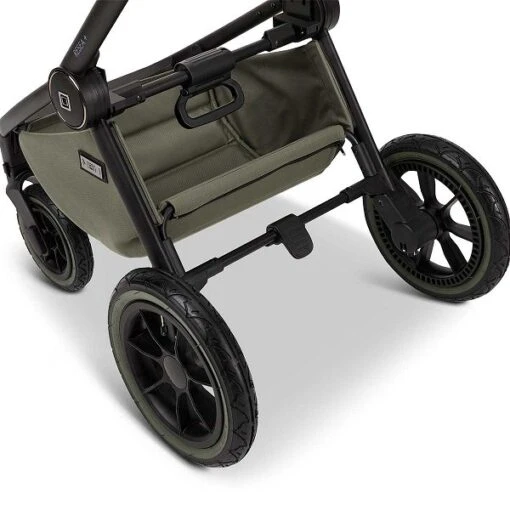 Moon Resea Plus Kinderwagen Moss Green/black Matt Zubehör Bundle -Roba Verkäufe 2024 k24 reseaplus 64940530 korb mossgreen 655 1