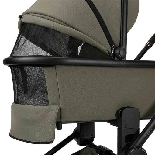 Moon Resea Plus Kinderwagen Moss Green/black Matt Zubehör Bundle -Roba Verkäufe 2024 k24 reseaplus 64940530 wannenfensteroffen mossgreen 655 1