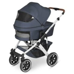 ABC Design Salsa 4 Air Kinderwagen Set Lake Mit Wickeltasche Und Fußsack -Roba Verkäufe 2024 kinderwagen stroller salsa 4 air lake 06 belueftungsfenster 06