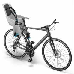 Thule RideAlong Lite Fahrradkindersitz Hellgrau Die Sichere Transportmöglichkeit -Roba Verkäufe 2024 large thule ridealonglite lightgray onbike iso 100110