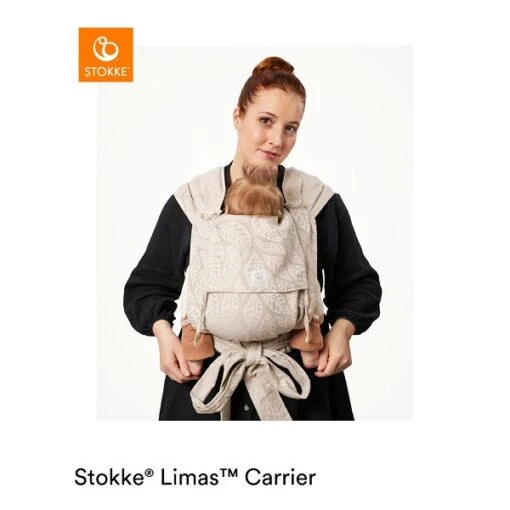 Stokke® Limas™ Babytrage Floral Slate -Roba Verkäufe 2024 limascarrier valbeige front 220425 1281 rt 1 1