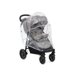 Joie Litetrax 4 Sportwagen Gray Flannel -Roba Verkäufe 2024 litetrax4 grayflannel angle raincover 2