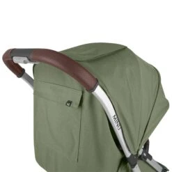 UPPAbaby Minu V2 Buggy Emelia Sage Green -Roba Verkäufe 2024 minu22 eme leatherdetail 6496x4872 409e57a