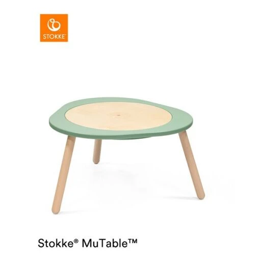 Stokke® MuTable™ V2 Clover Green -Roba Verkäufe 2024 mutable table low clovergreen 5578 rt