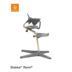 Stokke® Nomi® Baby Set Anthracite -Roba Verkäufe 2024 nomi natural grey highchair 5478 rt 2 1 1