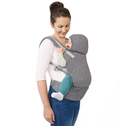 Kinderkraft Huggy Babytrage Grey Sichere, Ergonomische Position -Roba Verkäufe 2024 packshot 3 1