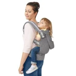 Kinderkraft Huggy Babytrage Grey Sichere, Ergonomische Position -Roba Verkäufe 2024 packshot 9 1