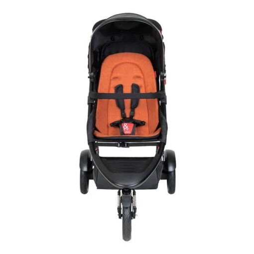 Phil&teds Dot Buggy Inklusive Sitzauflage Rust -Roba Verkäufe 2024 phil teds dot buggy in rust orange colour front view 1