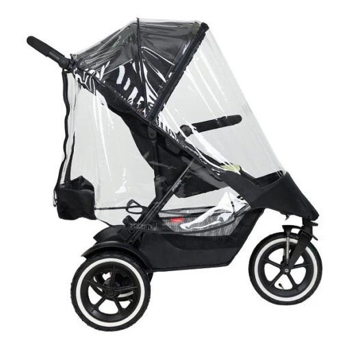 Phil&teds Regenschutz Für Buggysitz Passt Zu 2019+ Dot, Sport, Dash -Roba Verkäufe 2024 phil teds storm cover on sport buggy side view 1