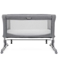 Joie Roomie Beistellbett Gray Flannel -Roba Verkäufe 2024 roomie grayflannel hero low closed