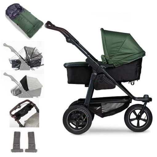 Tfk Mono 2 Kombi Kinderwagen Olive Luftrad-Set Bundle Mit Cupholder -Roba Verkäufe 2024 rs1764 t m2 ka 355 1 lpr bundle cup