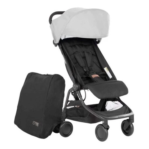 Mountain Buggy Nano V3 In Silver Der Ideale Buggy Für Die Reise -Roba Verkäufe 2024 silver image 1