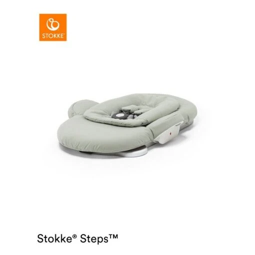 Stokke® Steps™ Bouncer Soft Sage Gestell Weiß -Roba Verkäufe 2024 steps bnc white softsage 221011 810445 folded rt