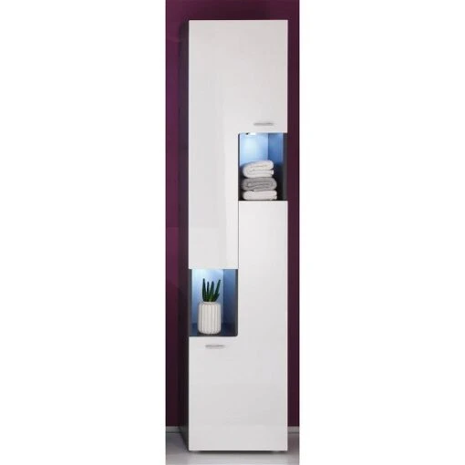 Trendteam Tetris Hochschrank Weiß / Graphit -Roba Verkäufe 2024 tetis bd 1330 103 03 gamma neu