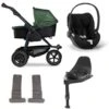 Tfk Mono 2 Kinderwagen Bundle Olive Luftrad | CYBEX Cloud T I-Size + Base + Adapter -Roba Verkäufe 2024 tfk mono 2 bundle 1001080514