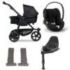 Tfk Mono 2 Kinderwagen Bundle Schwarz Luftkammer CYBEX Cloud T I-Size + Base + Adapter -Roba Verkäufe 2024 tfk mono2 bundle 1001080517