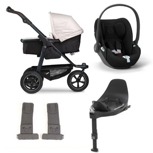 Tfk Mono 2 Kinderwagen Bundle Sand Luftrad | CYBEX Cloud T I-Size + Base + Adapter -Roba Verkäufe 2024 tfk mono2 bundle 1001080520