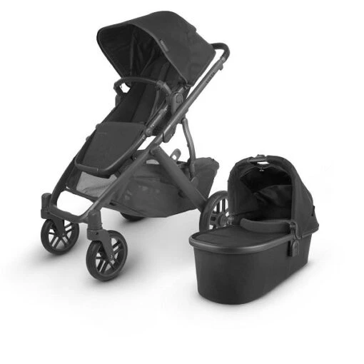 UPPAbaby Vista V2 Kinderwagen Jake Charcoal | Mit Babywanne -Roba Verkäufe 2024 vista20 jke set 1