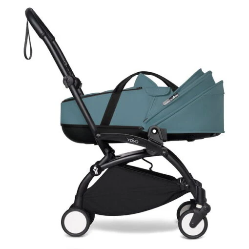 BABYZEN™ YOYO Babywanne Aqua -Roba Verkäufe 2024 yoyo 2 bassinet canopy down profile black frame aqua web