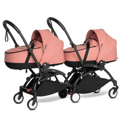 BABYZEN™ YOYO² Zwillingskinderwagen Ginger Gestell Black -Roba Verkäufe 2024 yoyo connect yoyo 2 3 4 twin bassinet black frame ginger web