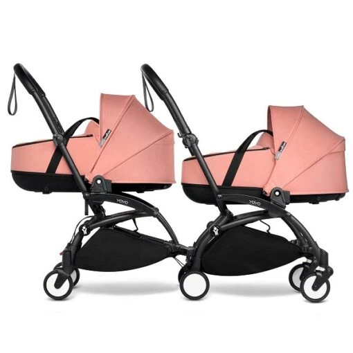 BABYZEN™ YOYO² Zwillingskinderwagen Ginger Gestell Black -Roba Verkäufe 2024 yoyo connect yoyo 2 profile twin bassinet black frame ginger web